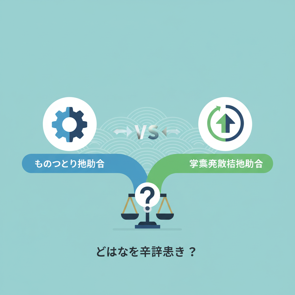 ものづくり補助金と事業再構築補助金の違い｜どちらを申請すべき？